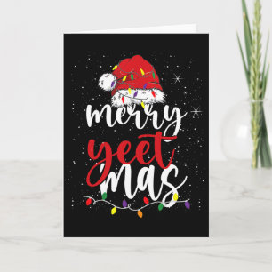 Merry Yeetmas Funny Merry Yeet Mas Christmas Slang Card