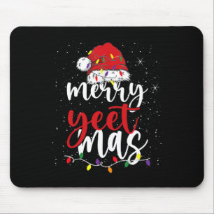 Merry Yeetmas Funny Merry Yeet Mas Christmas Slang Mouse Mat