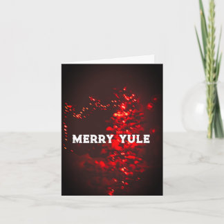 Merry Yule Christmas Card