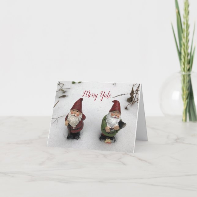 Merry Yule Holiday Card (Front)