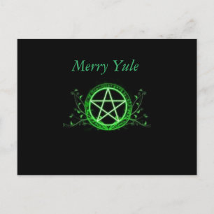 Merry Yule post card