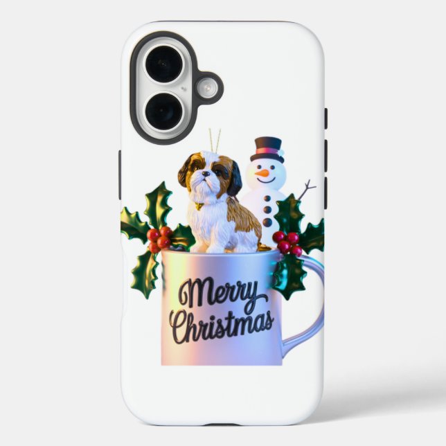 MerryChristmas Case-Mate iPhone Case (Back)