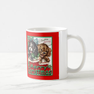 MerryChrsmsPuppies-ClassicWhiteMug 11oz Coffee Mug