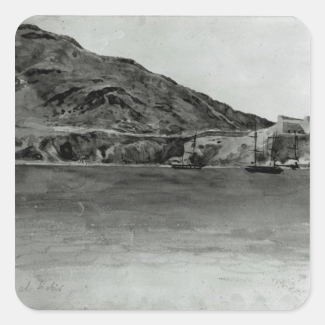 Mers El-Kebir, Algeria Square Sticker (Front)