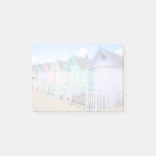 Mersea Island Beach Huts Post-it Notes (Front)