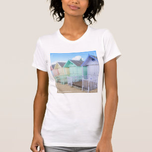Mersea Island Beach Huts T-Shirt
