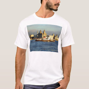 Mersey Ferry & Liverpool Waterfront T-Shirt
