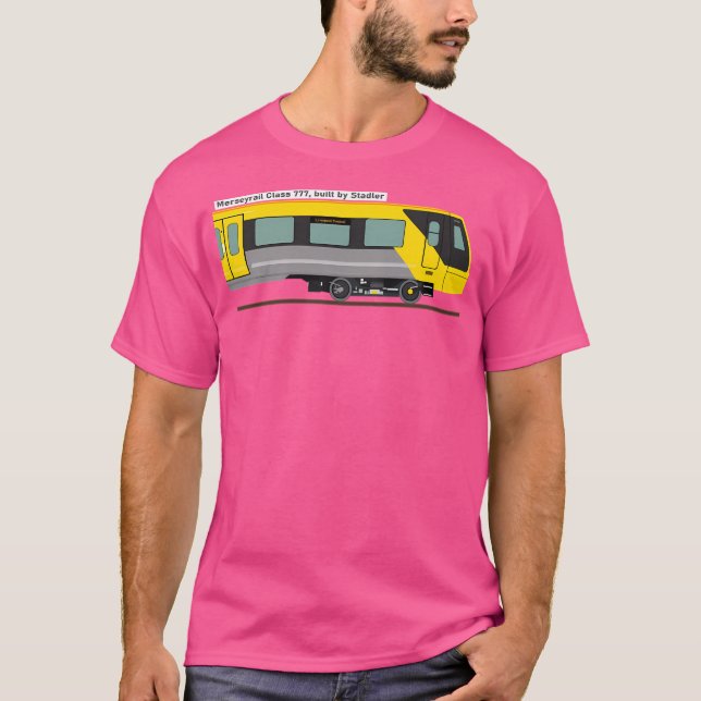 Merseyrail Class 777 Profile T-Shirt (Front)