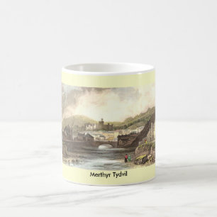 Merthyr Tydvil Scenic Wales Series Coffee Mug