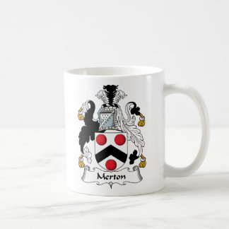 Merton Family Crest Coffee Mug