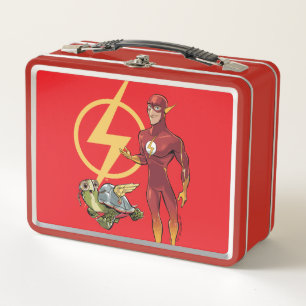 Merton & The Flash Metal Lunch Box
