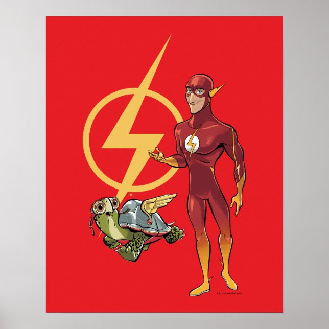 Merton & The Flash Poster (Front)