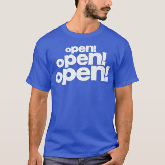 Mervyns Open Open Open Gift Halloween Day Thanksgi T-Shirt