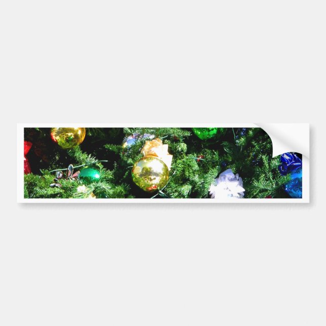 Meryy Christmas_ Bumper Sticker (Front)