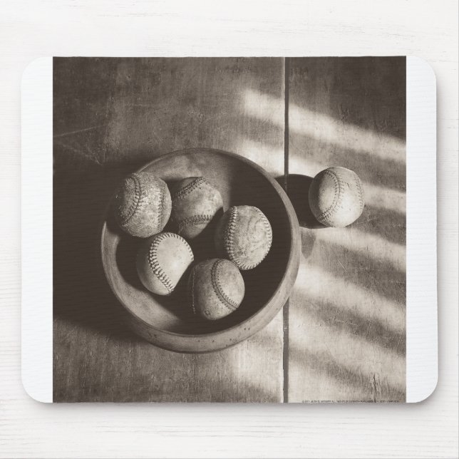 MES01BWD2 Baseball Bowl.tif Mouse Mat (Front)