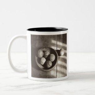 MES01BWD2 Baseball Bowl.tif Two-Tone Coffee Mug