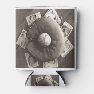 MES01BWD3 Baseball Cards.tif Can Cooler