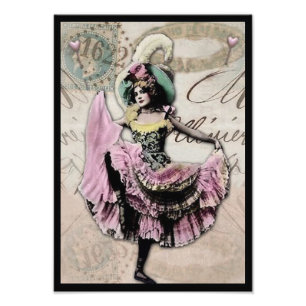 Mes Amis Cancan Dancer 3 Photo Print