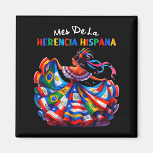 Mes De La Herencia Hispana Hispanic Heritage Month Magnet