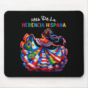 Mes De La Herencia Hispana Hispanic Heritage Month Mouse Mat