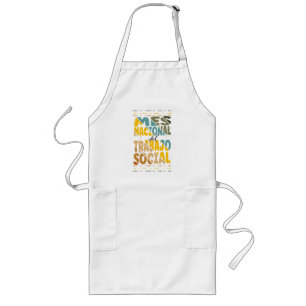 Mes Nacional del Trabajo Social Long Apron
