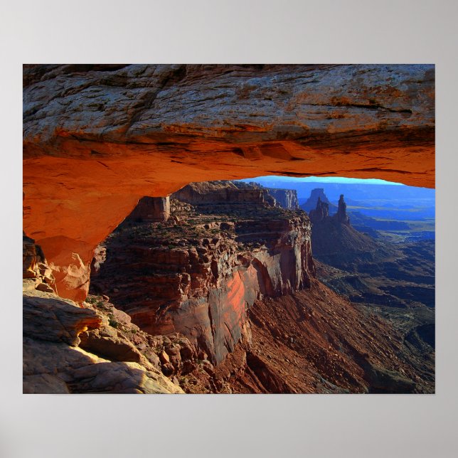 Mesa Arch at Sunrise, Utah Poster (Front)