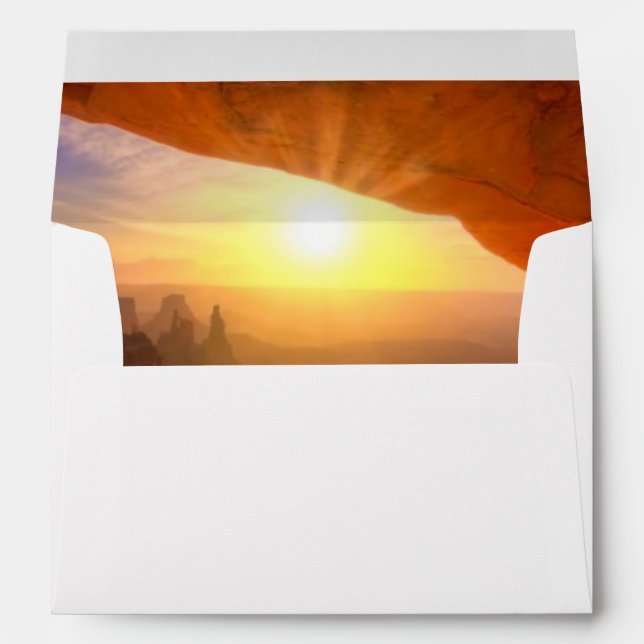 Mesa Arch, Canyonlands National Park Envelopes (Back (Bottom))