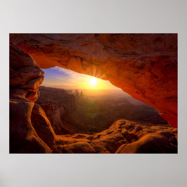 Mesa Arch, Canyonlands National Park Poster (Front)