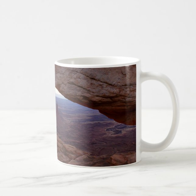 Mesa Arch from Canyonlands National Park Coffee Mug (Right)