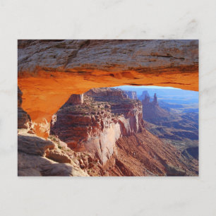 Mesa Arch Sunrise Postcard