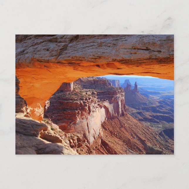Mesa Arch Sunrise Postcard (Front)