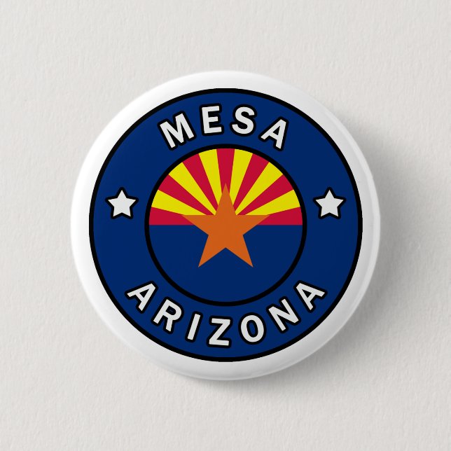 Mesa Arizona 6 Cm Round Badge (Front)