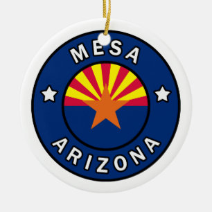 Mesa Arizona Ceramic Tree Decoration