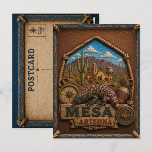Mesa Arizona Postcard Vintage Travel