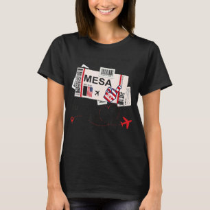 Mesa Girl  Mesa Boarding Pass T-Shirt