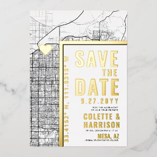 Mesa Love Locator   Wedding Save the Date