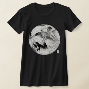 Mesa Pegasus and Nightmare Yin Yang T-Shirt