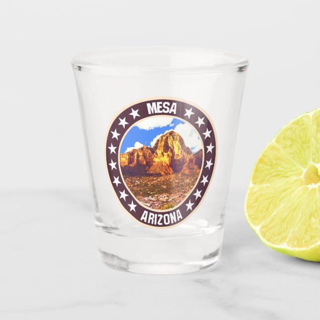 Mesa                                               shot glass (Front)