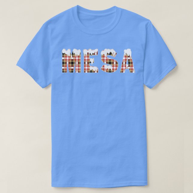 Mesa Snow T-Shirt (Design Front)