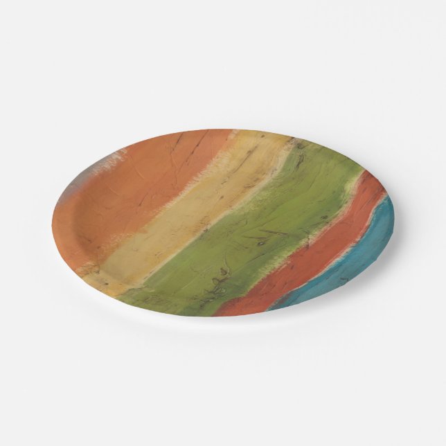 Mesa Strata I Paper Plate (Angled)