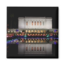 Mesa Temple reflection Magnet