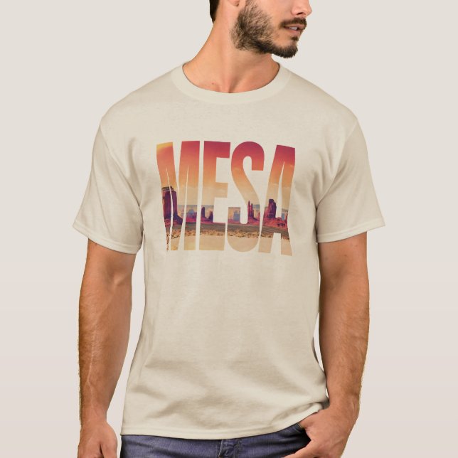 Mesa Typography Graphic Incorporated T-Shirt (Front)