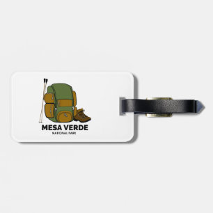 Mesa Verde National Park Backpack Luggage Tag