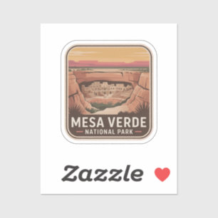 Mesa Verde National Park Cliff Dwelling Badge