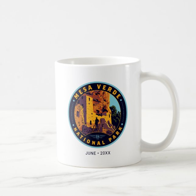 Mesa Verde National Park Coffee Mug (Right)