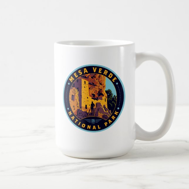 Mesa Verde National Park Coffee Mug (Right)