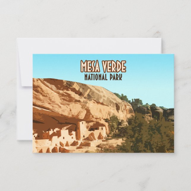 Mesa Verde National Park Colorado (Front)