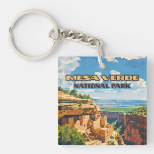 Mesa Verde National Park Colorado Cliff House Key Ring