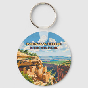 Mesa Verde National Park Colorado Cliff House Key Ring