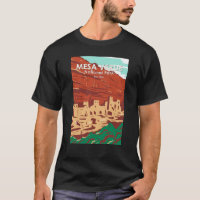Mesa Verde National Park Colorado Colourful Vintag